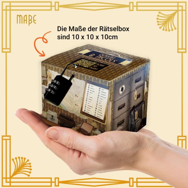 LOCKED Minigame Rätselbox Detektei Nicols Produktbild