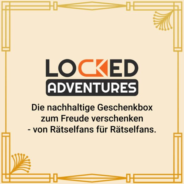 LOCKED Minigame Rätselbox Detektei Nicols Produktbild